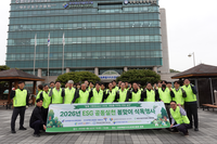 강원경제진흥원, 입주기관과 ‘ESG 실천 봄맞이 식목행사’ 열어