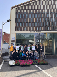 원주시여성커뮤니티센터, 봄꽂 식재 행사 열어