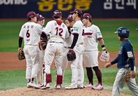 [포토]NC 잡고 시즌 첫 3연승 거둔 키움