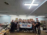 속초시 영랑동 사회단체협의회, 전국대회 우승 ‘속초고 배구부 선수단’ 격려