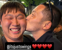 “티파니 눈감아”…변요한, 스윙스 볼에 ‘과감한 뽀뽀’ 무슨 일?