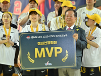 [포토]KB스타즈 허예은, 챔피언결정전 MVP