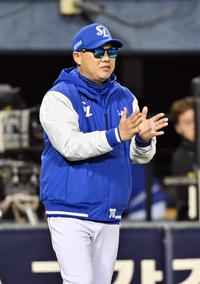 [포토]7연패에서 탈출한 삼성 박진만 감독