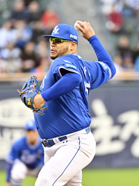 [포토]삼성 후라도, 두산전 선발 등판