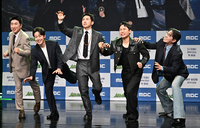 [포토] 포토타임 갖는 ‘최우수산’ 5인방