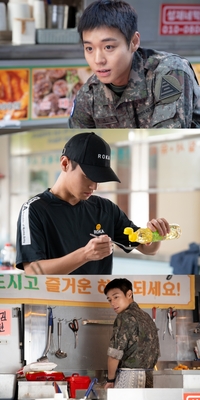 군복이 어울리는 박지훈 알고보니 ‘밀덕’ “너무나 군복 입고 싶어 ‘취사병’ 선택했죠”