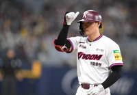 짜릿한 시즌 첫 ‘손맛’, 비결은 안우진의 조언? 임병욱 “변화구 위주 승부 예상했다” [SS사직in]