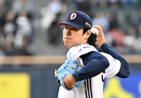 QS는 기본! ‘토종 에이스’ 힘 보여주는 곽빈, 예리해진 커브가 핵심 [SS집중분석]