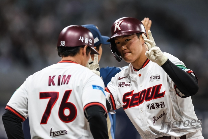 "키움의 희망이 되지 않을까요"...'신인 맞아?' 사령탑 레이더에 포착된 김지석 