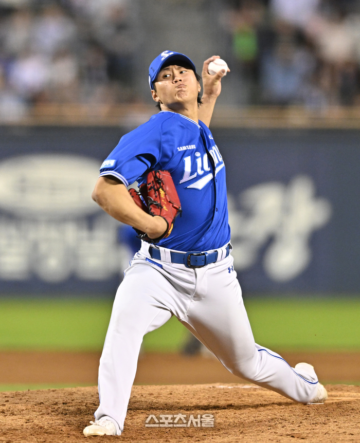 [포토] 배찬승 ‘힘찬 투구’