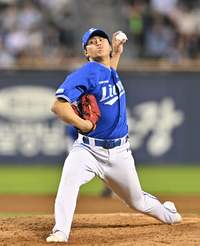 [포토] 배찬승 ‘힘찬 투구’