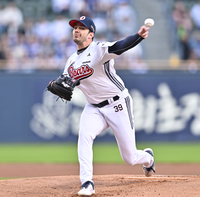 [포토] 2승에 도전하는 두산 잭로그