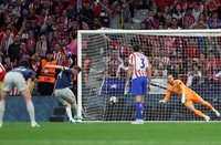 PK로 장군멍군... 아스널-AT마드리드, UCL 4강 1차전 무승부