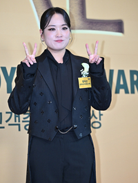 [포토] 정지선 셰프 ‘깜찍한 브이’