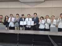 전주예수병원-전주국제영화제조직위, 예수병원상 제정 업무협약 체결...심사위원 특별상 선정에 3년간 후원