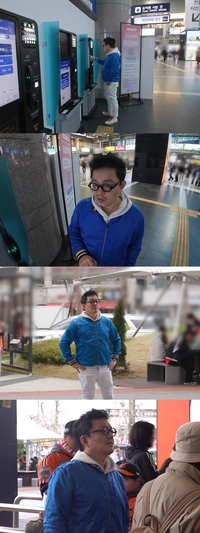 한화 이글스 찾은 배우 이범수 ‘박찬호 뺨치는 투머치토커’ 변신… 끝내 키오스크 앞에서 울상