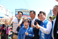 [6·3지방선거] 이인규 동두천시장 후보, 정청래 당대표 방문 속 민심 행보