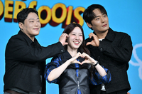 [포토] 임성재-박은빈-최대훈, 깜찍한 포즈 취하는 ‘원더풀스’ 3인방