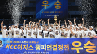 [포토] 챔프전 우승 차지한 KCC