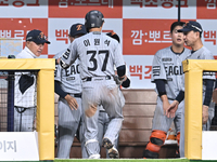 [포토] 이원석, 8회 투런포 쾅