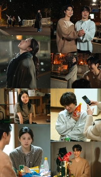 ‘모자무싸’ 구교환·고윤정·한선화·심희섭, 함박눈 속 ‘눈꽃 댄스’…무해한 낭만 예고