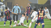 [포토] 경기 지켜보는 내고향축구단 리유일 감독