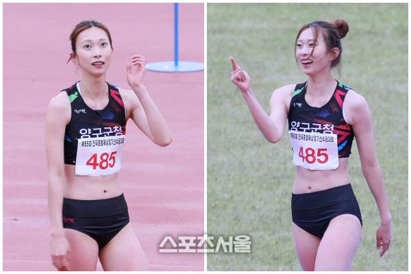 '여자 높이뛰기 최강자' 김한결, "오늘은 여기까지!"...종별 육상, 1m73으로 은메달