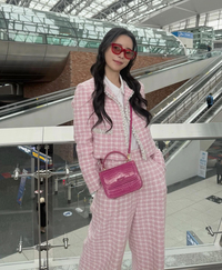 임지연, 눈길 사로 잡는 ‘멋진 신세계’ 신서리 공항 패션