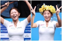 ‘한계는 없다’ 김가영, 시즌 첫 승 환희의 순간...적수 김민아와는 뜨거운 포옹!