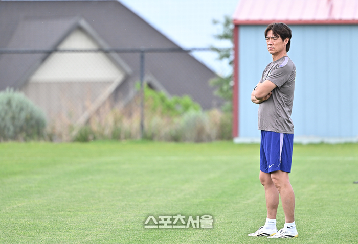 [포토]월드컵 준비하는 홍명보 감독