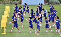 [포토]훈련하는 축구 대표팀