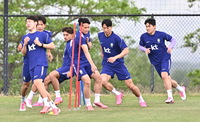 [포토]월드컵 준비하는 축구대표팀