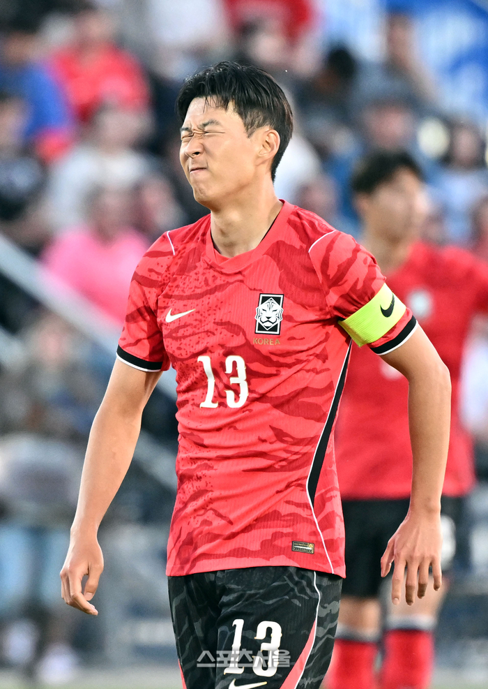 [포토]손흥민, 아쉬움에 찡긋!