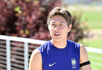 [포토]이강인, 달라진 머리색으로