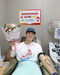 ‘피보다 진한 선행’…헌혈왕’ 박재민, 헌혈 200회 찍었다!