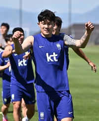 [포토]훈련하는 김민재
