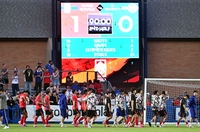 [포토]마지막 평가전 1-0으로 승리한 축구대표팀