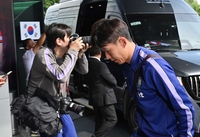 [포토]손흥민, 결전지 과달라하라 도착
