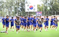 [포토]멕시코 입성 첫 훈련하는 대표팀