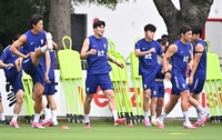 [포토]체코전 준비하는 축구 대표팀