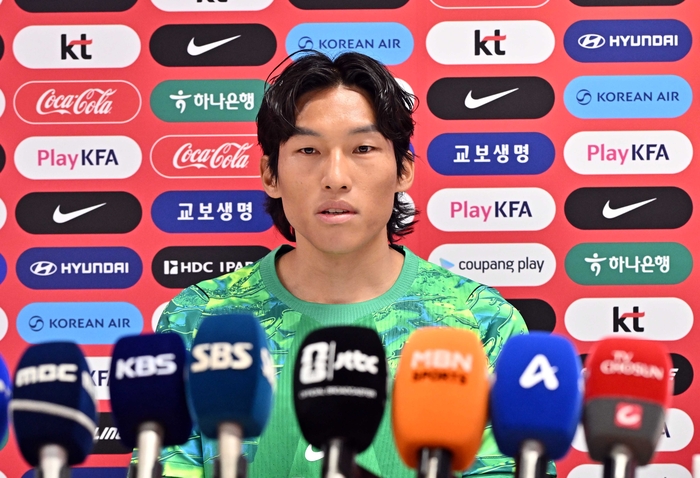홍명보호에 복덩이 탄생? 체코전 앞두고 ‘딸 출산’ GK 김승규 “와이프(김진경)에게 미안, 월드컵 좋은 성적으로 선물하고파”[SS사포판 현장]