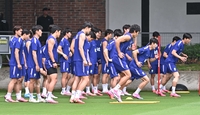 [포토]체코전 준비하는 축구대표팀