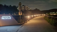 용인시, 기흥호수공원 산책로 ‘스마트 LED 경관조명 설치’ 성료