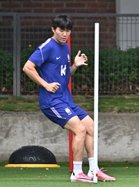 [포토]훈련하는 양현준