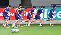 [포토]훈련하는 월드컵 축구대표팀