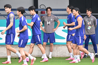 [포토]축구대표팀 이끄는 홍명보 감독