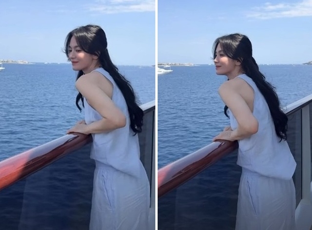 “얼굴이 얼마나 작은 거야”…송혜교, 바다 위 또 소멸 직전 비주얼 ‘감탄’