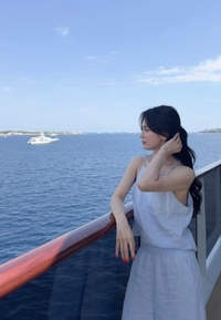 ‘바다가 배경인가, 송혜교가 배경인가’…크루즈에서의 일상 근황