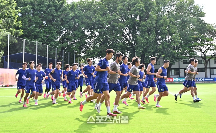 [포토]한국 축구대표팀, 체코전 승리를 향해!
