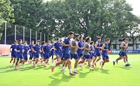 [포토]한국 축구대표팀, 체코전 승리를 향해!